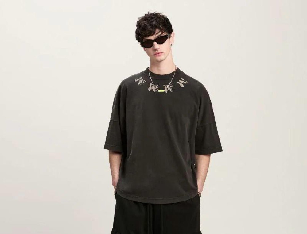 Round neck tee manufactured by Victorious Industries